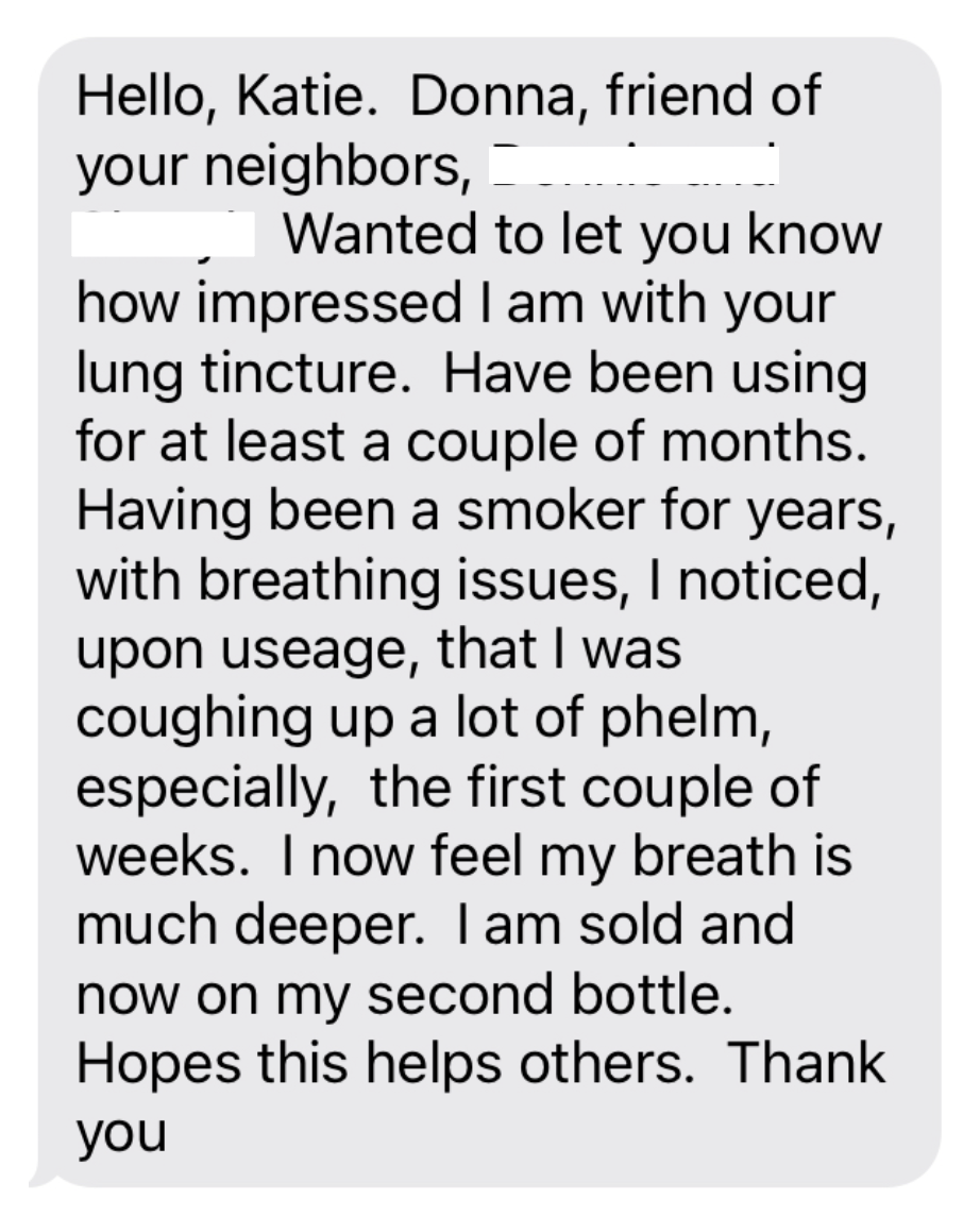 LUNGS Tincture